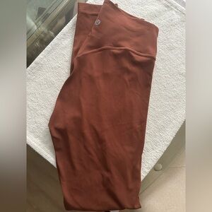 Lululemon Athletica Rust Leggings